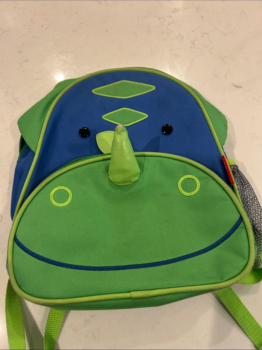 Skip Hop Blue and Green Dinosaur Kids Backpack